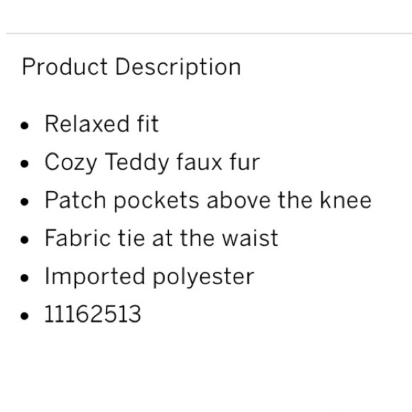 VS Pink Gray Teddy Robe size XS/S - Picture 8 of 8